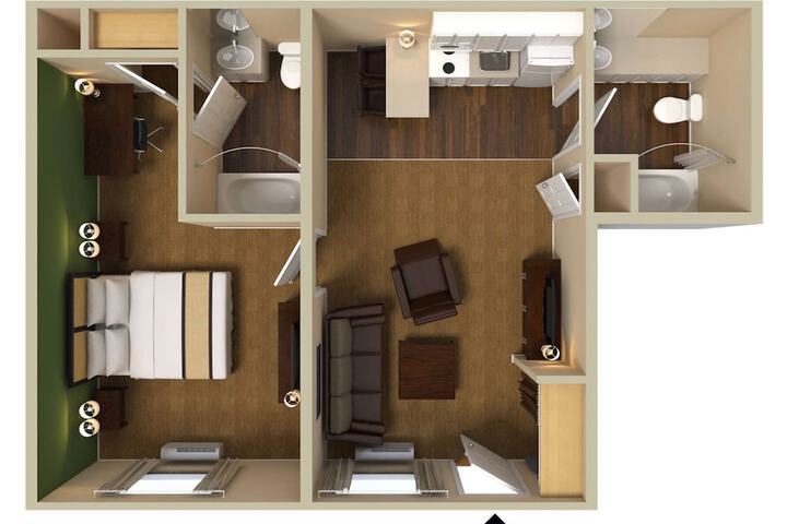 1 King Bed Suite with Sofa Bed (6 of 6)