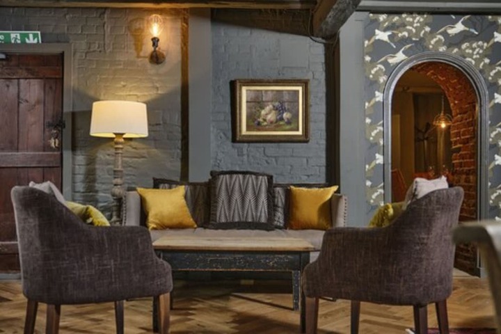 Lobby sitting area