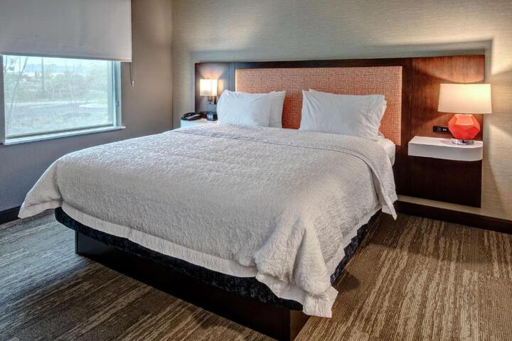 1 King with Sofa Bed Mobility Hearing Accessible with Tub (1 of 8)