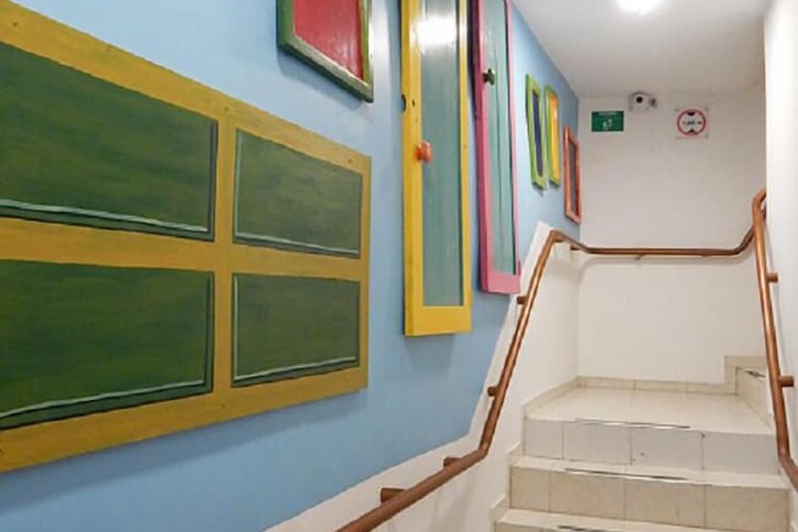Interior entrance