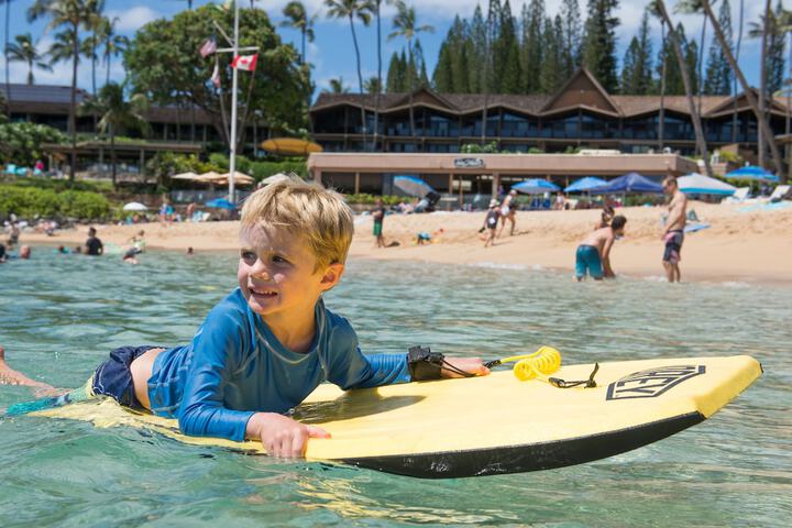 Surfing/boogie boarding