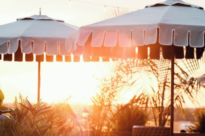 Rooftop terrace