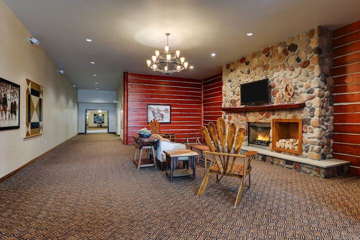 Lobby sitting area