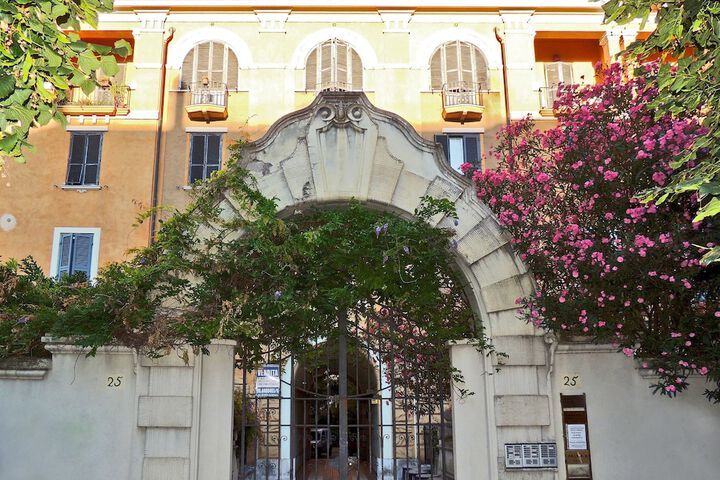 Interior entrance