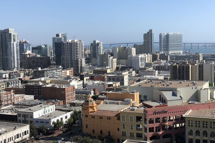 City view from property