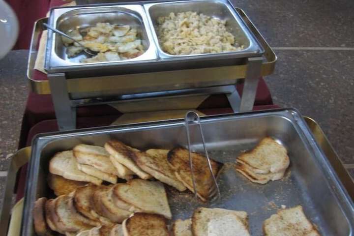 Breakfast buffet