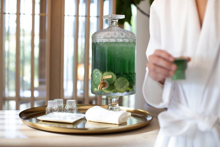 Spa reception