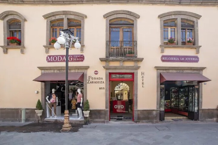 Exterior of OYO Posada Zaragoza San Luis Potosi