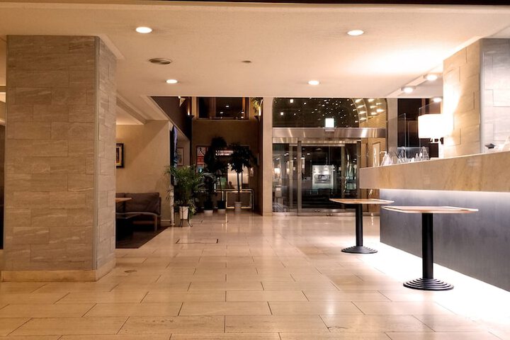 Interior entrance