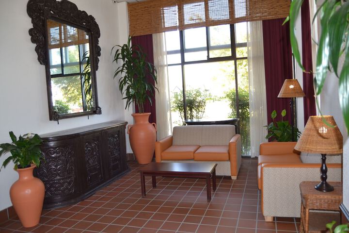 Lobby sitting area