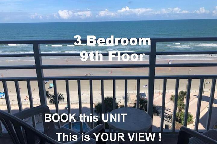 Exterior of Ocean Walk Resort - Dramatic 3 BR Ocean Front View