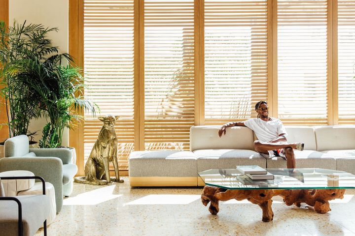 Lobby sitting area