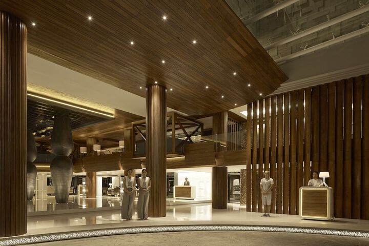 Interior entrance
