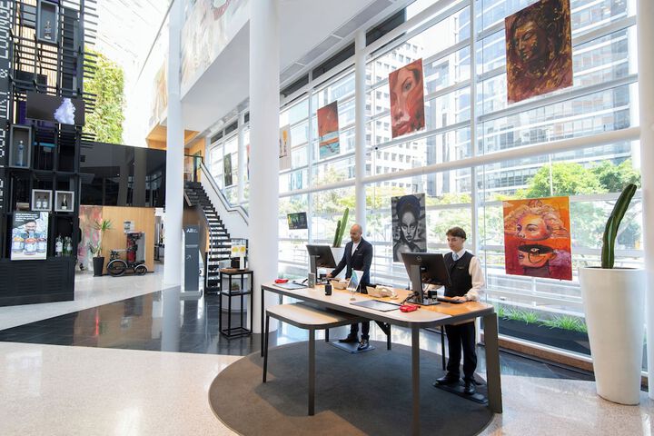 Concierge desk
