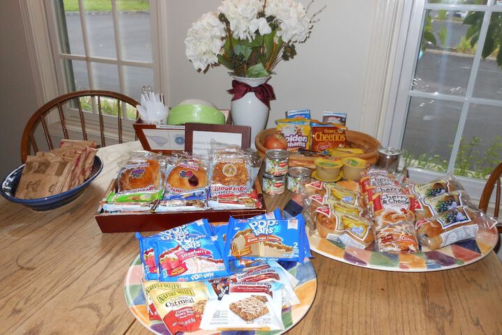 Breakfast area