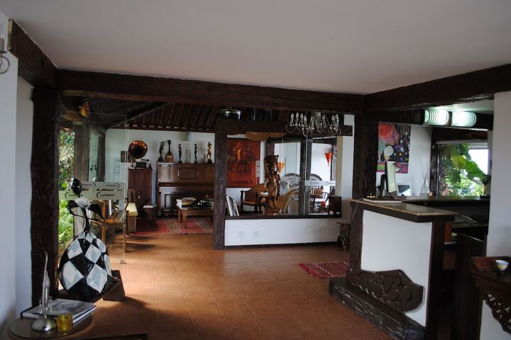Interior entrance