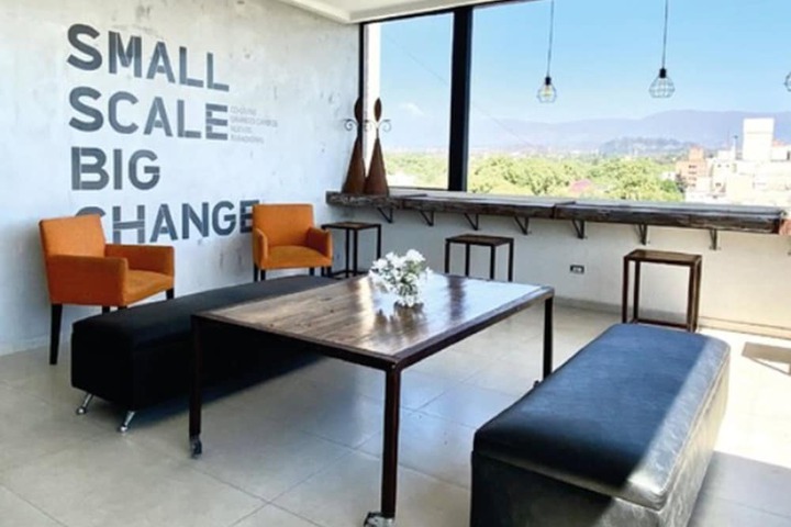 Reception hall