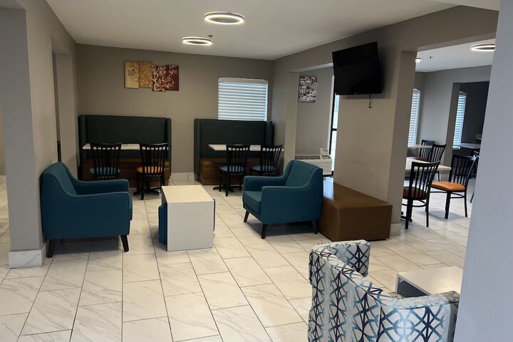 Breakfast area