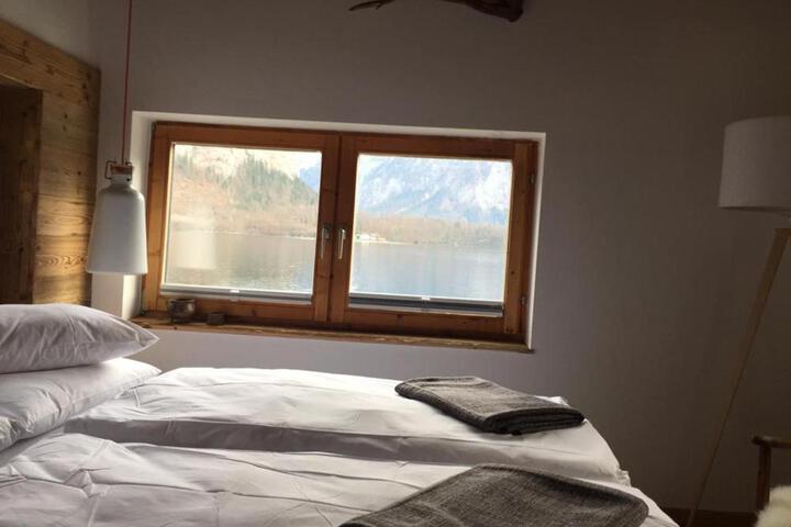Bootshaus am Hallstätter See