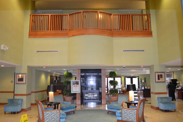 Interior entrance