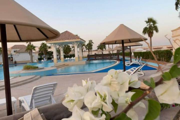 Swim-up bar