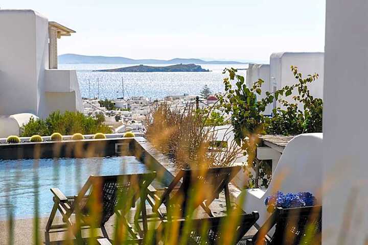 Exterior of She Mykonos Boutique Hotel
