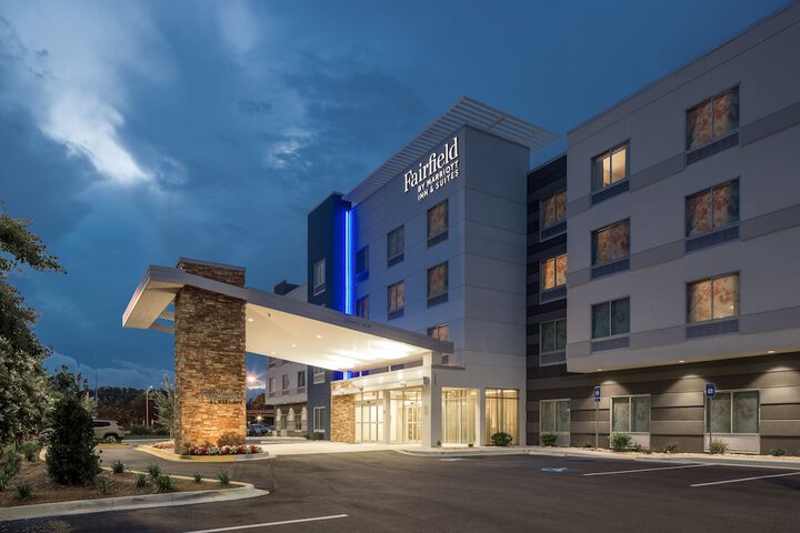 Front of property - evening/night
