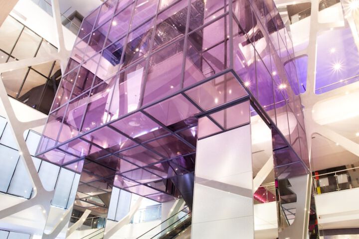 Interior entrance