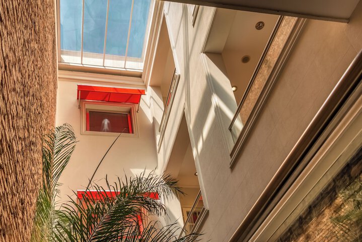 Interior entrance