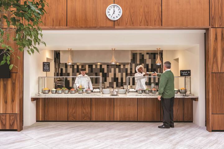 Breakfast area