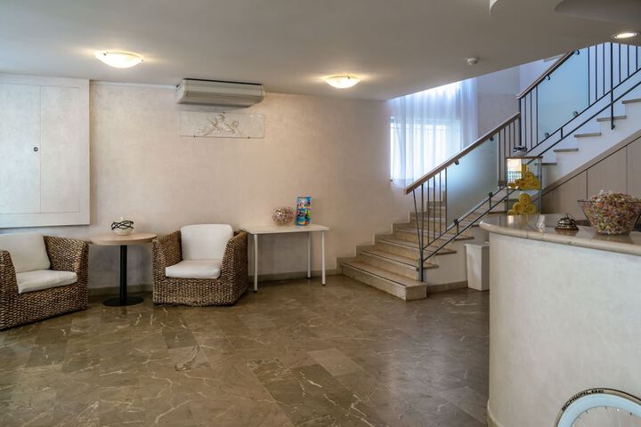 Interior entrance