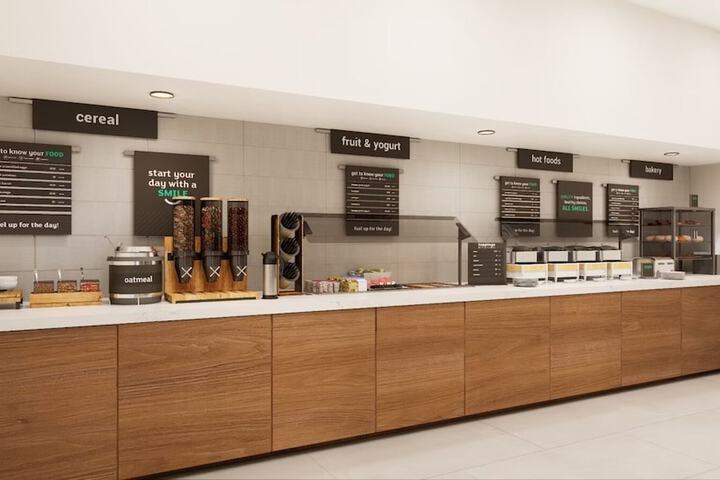 Breakfast area