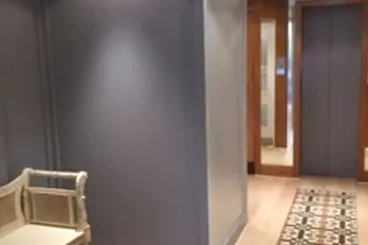 Interior entrance