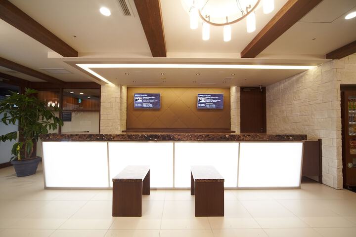 Interior entrance