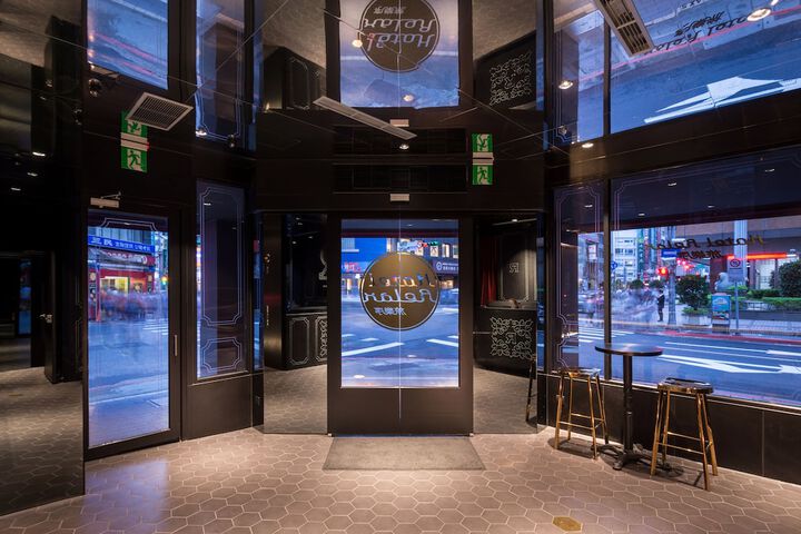 Interior entrance