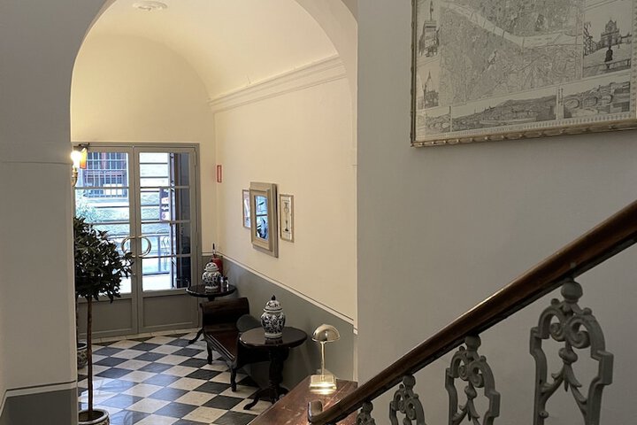 Interior entrance