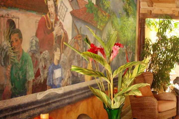 Lobby sitting area