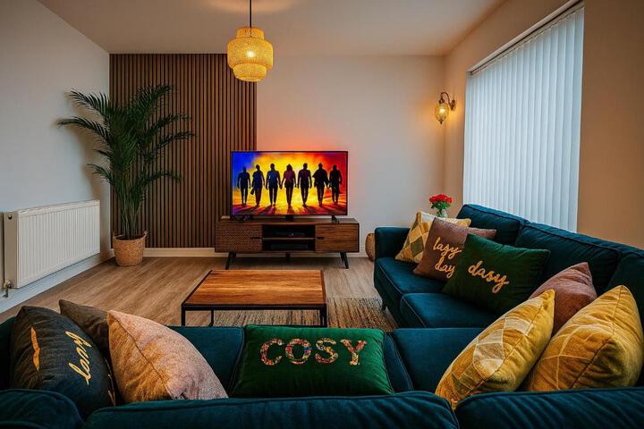 Modern Flat in Glasgow City FREE Parking & Wifi