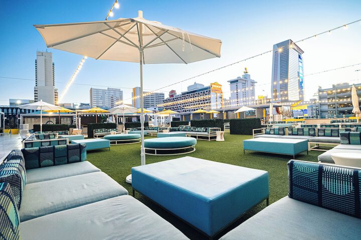 Rooftop pool