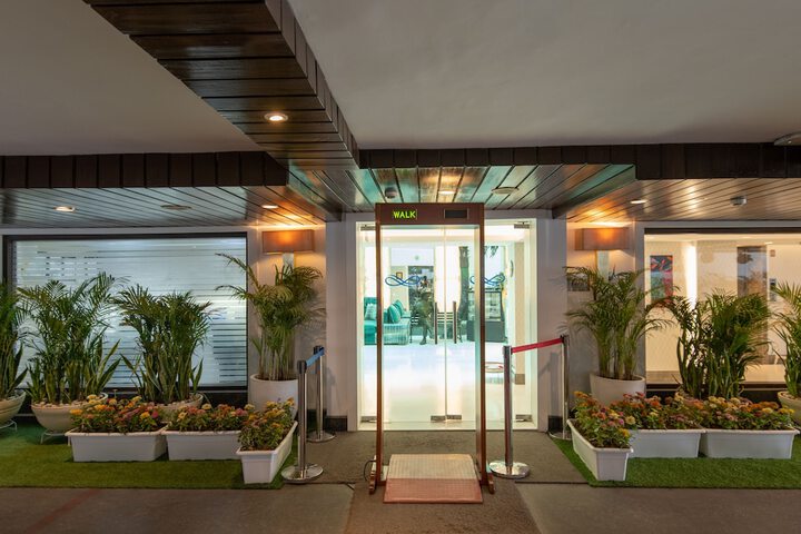 Interior entrance