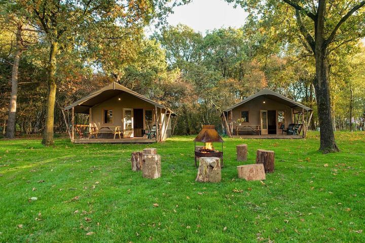 Modern Chalet With Dishwasher on a Holiday Park in Ruinen