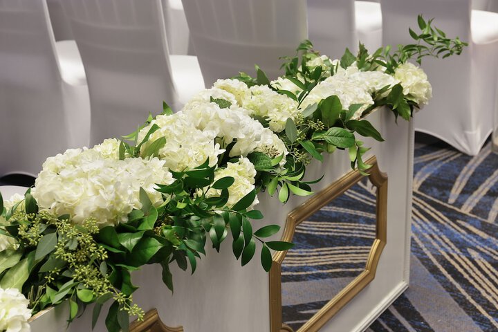 Indoor wedding