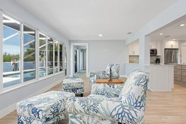 Exterior of Water Front Private Pool Spa Home With Boat Docking Available 4 Bedroom Home by RedAwning