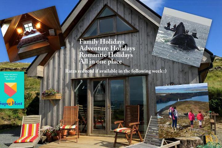 Cedar Boathouse Overlookng Baltimore West Cork & Islands