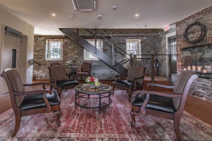 Lobby sitting area