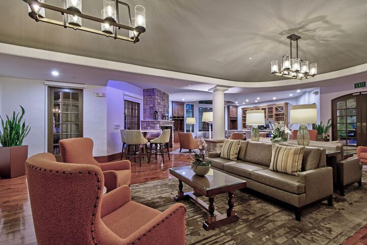 Lobby sitting area