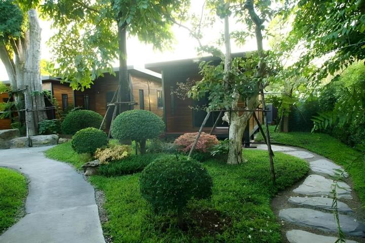 Exterior of The Secret Garden Maesot