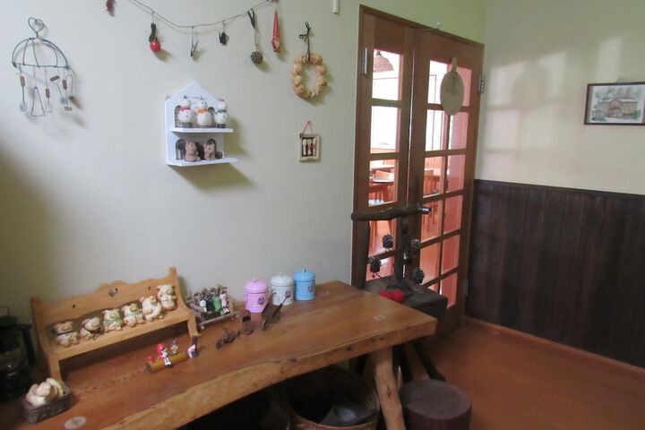 Interior entrance