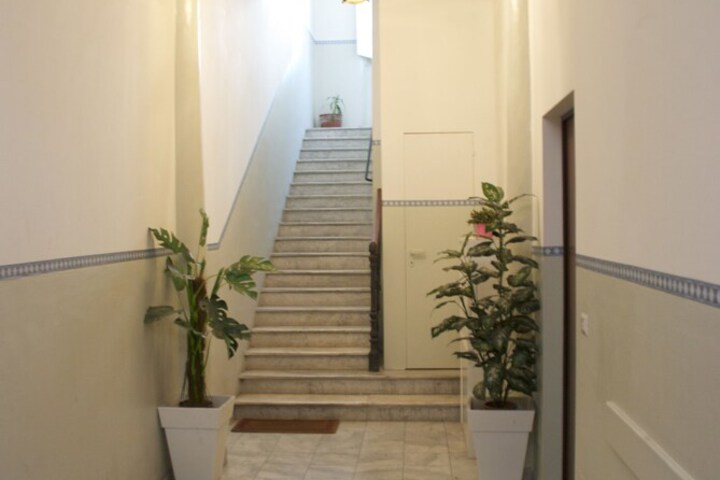 Interior entrance