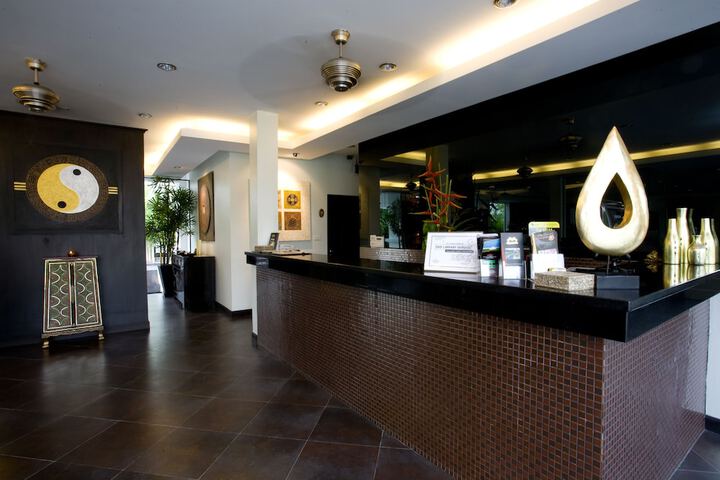 Interior entrance